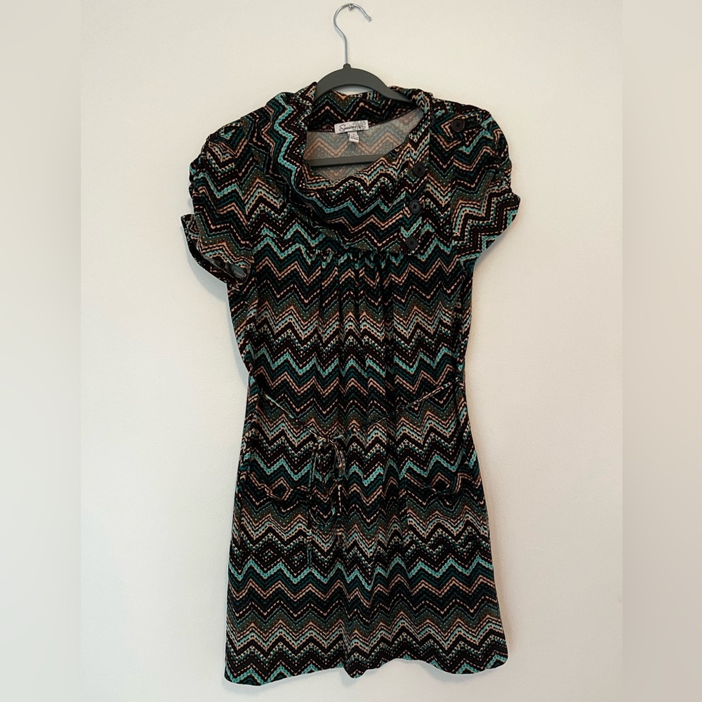 Speechless | women’s sweater dress | size: large | multi color